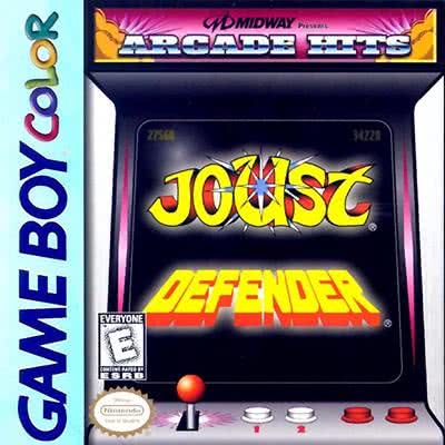 Cover Joust & Defender for Game Boy Color
